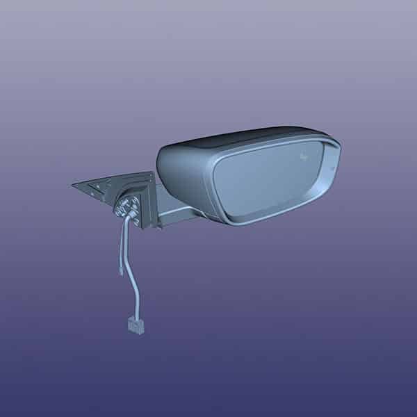 J5 Drivers side door mirror