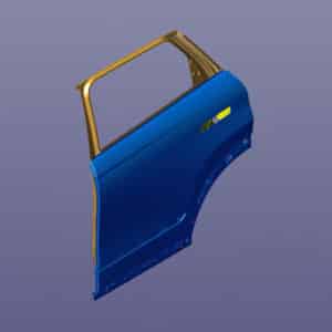 JAECOO 7 2024 Present Rear Passenger Door