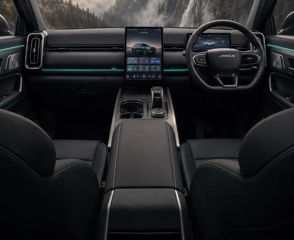 Jaecoo 7 interior