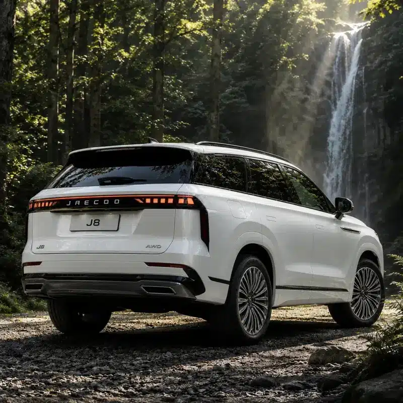 Jaecoo 8 Waterfall rear new